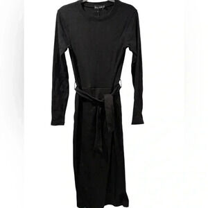 Pretty Little Thing Ribbed Midi Wrap Dress NWT
